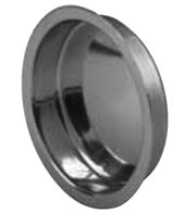 IVES 221B3 Flush Pull - Polished Brass