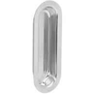 IVES 223B3 Flush Pull - Polished Brass