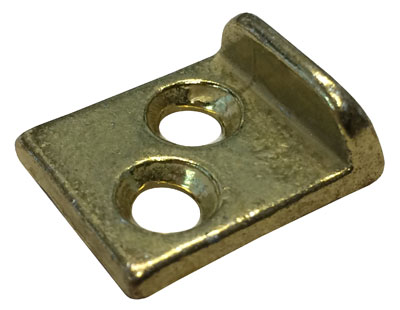 Elbow Catch - Polished Brass Aluminum