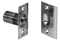 IVES 347B3 Dual Adjustable Ball Catch - Polished Brass