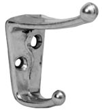 IVES 405A3 Coat & Hat Hook - Polished Brass Aluminum