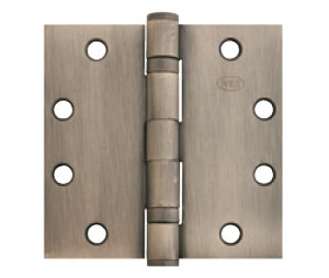 IVES 5BB1 SQSEC 613 4.5x4.5 5 Knuckle Ball Bearing Full Mortise Hinge - 4.5" x 4.5" - Oil Rubbed Bronze