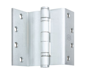 IVES BAA 5BB1 HW BSC NRPSQHTSECTW8CON 652 4.5 5 Knckl. Ball Brng. Full Mort. Swing Cl. HD BevEd. Electric Hinge - 4.5" -  Steel base Satin Chr. Brass