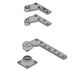 IVES 7244F SET-US32D Heavy Duty 1-1/2" Offset Top & Bottom Pivot Set - Fire Rated - Satin Stainless Steel