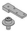 Ives 7253-BTM Center Hung Bottom Pivot