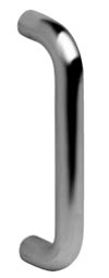 IVES 8103EZHD-2 US3 1" Round Door Pull wirh Large 2-1/2" Clearnce - 12" CTC - Polished Brass