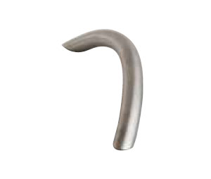 IVES 8800-12-625 Greenwich Series Decorative Offset Pull - 12" CTC - Polished Chrome Brass