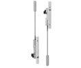 IVES FB31P-12-MD US32 Pair of Top & Bottom Automatic Flush Bolt for Metal Doors - Polished Stainless Steel