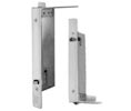 IVES FB41P-WD US4 Pair of Automatic Flush Top & Bottom Bolt for Wood Doors - Satin Clear Coated Brass