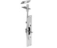 IVES FB457-12 US26 Manual Top or Bottom Flush Bolt for Metal Doors - Polished Chrome Brass