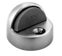 IVES FS438 US15 Dome Stop - Satin Nickel Clear Coated Brass