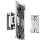 IVES RL1152 US4 Roller Latch - Satin Clear Coated Brass