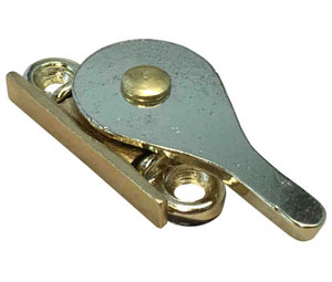 IVES SP90A3 Side Window Lock - Pack of 25 - Polished Brass Aluminum