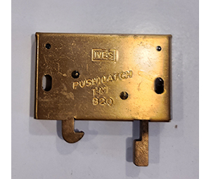 IVES 820 B10 Push Latch - Satin Bronze