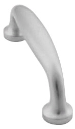 IVES 8111-5 US26 5-1/4" CTC Door Pull - Polished Chrome Brass