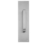 IVES 8305-6 US3 3.5x15 Pull Plate - 6" CTC x 3.5" x 15" Plate - Polished Brass