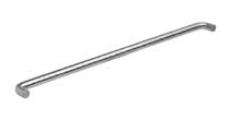 IVES 9100HD-28-US26 Push Bar - 28" CTC - Polished Chrome Brass