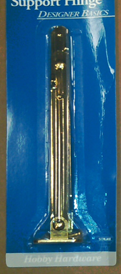 IVES C9210F3 RH Support Hinge - Right handed - Pack of 5 - Polished Brass Steel