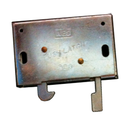 IVES 820 F2C Push Latch - Zinc Plated