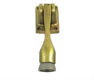 IVES FS555 SP4 Kick Down Holder - Dull Brass Painted Steel