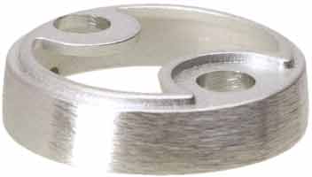 IVES R14 US3 Dome Stop Riser - Polished Brass Steel