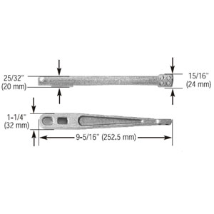 Jackson 20-2103P Floor Center Hung Arm