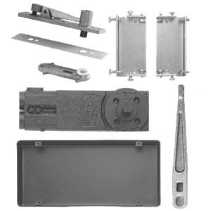 Jackson 21-307-S-06 300 Series Center Hung Floor Closer Package