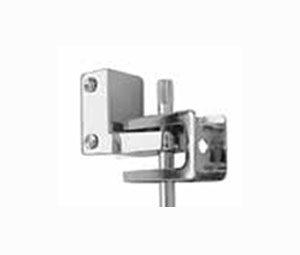 Jacknob JN1540 Toilet Door Hardware Component - Mortise Top Insert, Chrome Finish