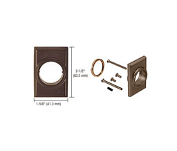 Jackson 30-821J313 Mortise Cylinder Mounting Pad - Dark Bronze