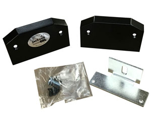 Jackson 30-2652 313 Base End Cap Package for Model 1285 Exit Device - Dark Bronze