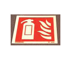 Strike First JAL-6422CR Photoluminescent Rigid ID Sign