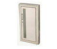 JL Industries FX1035W10 Cosmopolitan Series Flat Trim Fire-Rated Fire Extinguisher Stainless Steel Cabinet
