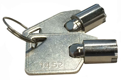 Large Cylinder Lock Key Switch only for AED cabinet