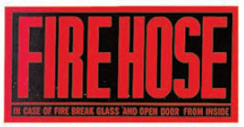 JL Industries DFFH Firehose Decal