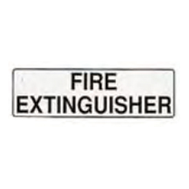 JL Industries LDHBFE "Fire Extinguisher" Decal