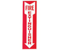 JL Industries DRFA Fire Extinguisher Decal