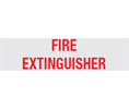 JL Industries FELHR "Fire Extinguisher" Die Cut Letters