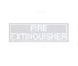 JL Industries LDCHWFE Die Cut "Fire Extinguisher" Decal
