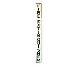 JL Industries LDCVBFE Die Cut "Fire Extinguisher" Decal