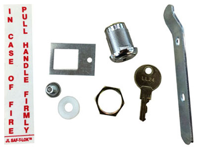 Break Glass Lock Lever Assembly
