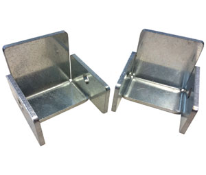 JL Industries RH050B-SET Shock Bottom Bracket Roof Hatch Set of 2