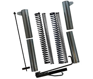 JL Industries RHD-KIT-RETROSPR-G1 Shock and Spring Assembly