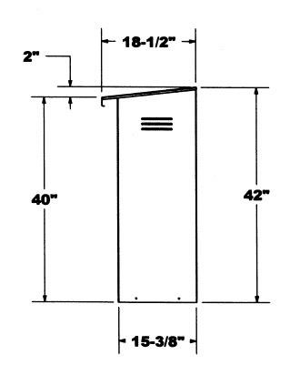 Fire Hose Equipment Storage Cabinet
