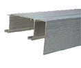 Johnson Hardware 2200F481 4' Aluminum Fascia Track Bypass Door Kit