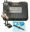 JustDoorToolZ DBB1 ALCUT DBB Morticer by Souber Tools with 4 Aluminum Cutters