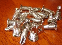 JustDoorToolZ HM1R1200  #12 Self-Drilling/Self-Taping Hinge and Strike Screw for Metal Doors - 1200/pack 