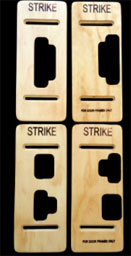  JustDoorToolz JZS2-D2 Ansi Strike 2 on One 2-3/4" and  2-1/4" for Doors