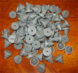 JustDoorToolZ SILENCERS Rubber Door Silencers for Metal Frames