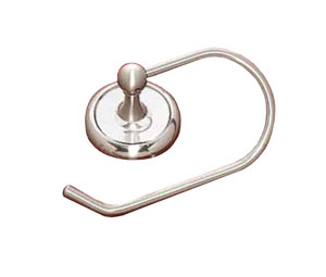 JVJ 20305 Piedmont Series Satin Nickel Finish Euro Paper Holder C/S, Composition Zamac