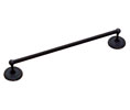 JVJ 20424 Piedmont Series Oil Rubbed Bronze Finish 24" Towel Bar Set C/S, Composition Zamac